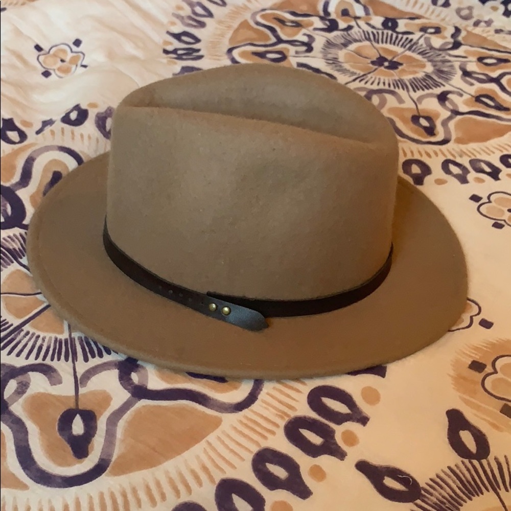 Brown Wool Hat